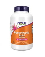 NOW Foods Pantothenic Acid 500mg Capsules 250
