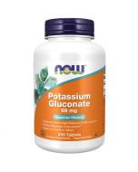 NOW Foods Potassium Gluconate 99mg Tablets 250

