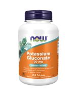 NOW Foods Potassium Gluconate 99mg Tablets 250

