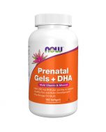 NOW Foods Prenatal Gels + DHA Softgels 180
