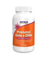 NOW Foods Prenatal Gels + DHA Softgels 180
