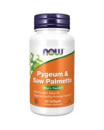 NOW Foods Pygeum & Saw Palmetto Softgels 60
