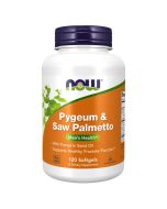 NOW Foods Pygeum & Saw Palmetto Softgels 120