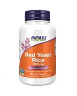 NOW Foods Red Yeast Rice 600mg Capsules 120
