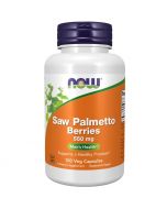 NOW Foods Saw Palmetto Berries 550mg Capsules 100
