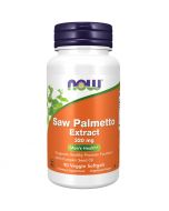 NOW Foods Saw Palmetto Extract with Pumpkin Seed Oil 320mg Veg Softgels 90
