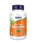 NOW Foods Spirulina Organic 1000mg Tablets 120
