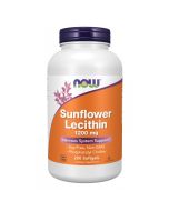 NOW Foods Sunflower Lecithin 1200mg Softgels 200