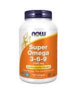 NOW Foods Super Omega 3-6-9 1200mg Softgels 180
