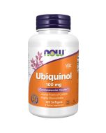 NOW Foods Ubiquinol 100mg Softgels 120
