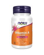 NOW Foods Vitamin A 10,000iu Softgels 100
