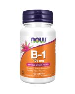 NOW Foods Vitamin B-1 Thiamine 100mg Tablets 100
