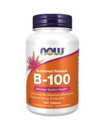 NOW Foods Vitamin B-100 Sustained Release Tablets 100
