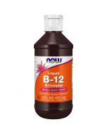 NOW Foods Vitamin B-12 Liquid B-Complex 237ml
