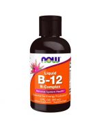 NOW Foods Vitamin B-12 Liquid B-Complex 59ml
