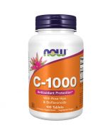 NOW Foods Vitamin C-1000 with Rose Hips & Bioflavonoids Tablets 100
