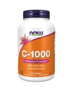 NOW Foods Vitamin C-1000 with Rose Hips & Bioflavonoids Tablets 250
