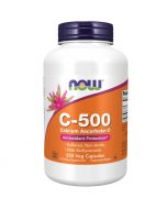 NOW Foods Vitamin C-500 Calcium Ascorbate-C Capsules 250
