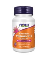 NOW Foods Vitamin D-3 1000iu Chewables 180
