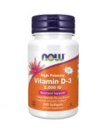 NOW Foods Vitamin D-3 2000iu Softgels 240
