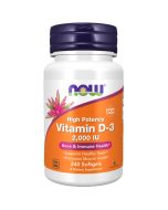 NOW Foods Vitamin D-3 2000iu Softgels 240