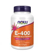 NOW Foods Vitamin E-400iu with Selenium Softgels 100
