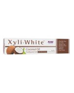 NOW Foods XyliWhite Coconut Oil Toothpaste Gel 181g Ingredients Label 2