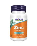 NOW Foods Zinc 50mg Tablets 100