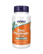 NOW Foods Zinc Picolinate 50mg Capsules 120

