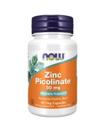 NOW Foods Zinc Picolinate 50mg Capsules 60