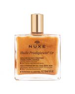 NUXE Huile Prodigieuse Or Golden Shimmer Multi-Purpose Dry Oil for Face, Body and Hair 50ml