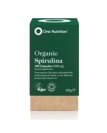 One Nutrition Organic Spirulina 500mg Vegicaps 100