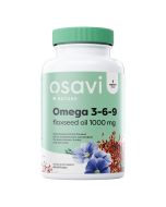 Osavi Omega 3-6-9 Flaxseed Oil 1000mg Softgels 60