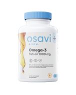 Osavi Omega-3 Fish Oil Molecularly Distilled 1000mg (Lemon) Softgels 120