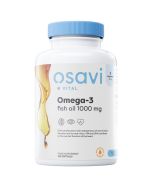 Osavi Omega-3 Fish Oil Molecularly Distilled 1000mg Softgels 180