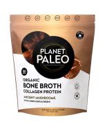 Planet Paleo Organic Bone Broth Collagen Protein Ancient Mushrooms 450g