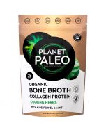 Planet Paleo Organic Bone Broth Collagen Protein Cooling Herbs 225g 