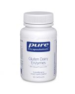 Pure Encapsulations Gluten Dairy Enzymes Capsules 60