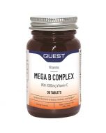 Quest Vitamins Mega B Complex (+1000mg Vit C) Tabs 30