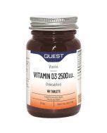Quest Vitamins Vitamin D3 2500iu Tabs 60
