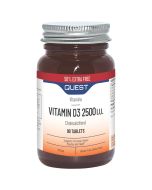 Quest Vitamins Vitamin D3 2500iu Tabs 90