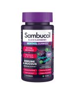 Sambucol Black Elderberry Menthol Gummies 30