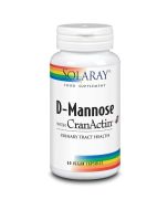 Solaray D-Mannose with CranAin 1000mg Capsules 60