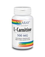 Solaray Free Form L-Carnitine 500mg Capsules 30 