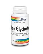 Solaray Iron Glycinate 25mg Tablets 60 