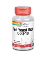 Solaray Red Yeast Rice + Co-Q10 Capsules 60 