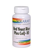 Solaray Red Yeast Rice + Co-Q10 Capsules 60 