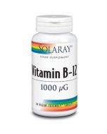 Solaray Vitamin B12 S/R 1000mcg Tablets 30