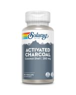 Solaray Activated Charcoal 280mg (Coconut Shell) Capsules 90