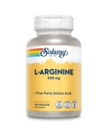 Solaray L-Arginine Free Form 500mg Caps 100